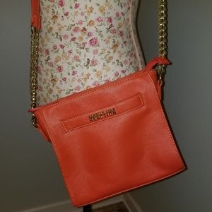Salmon colored crossbody
